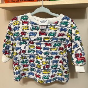OshKosh B'gosh Colorful Train Print Sweater